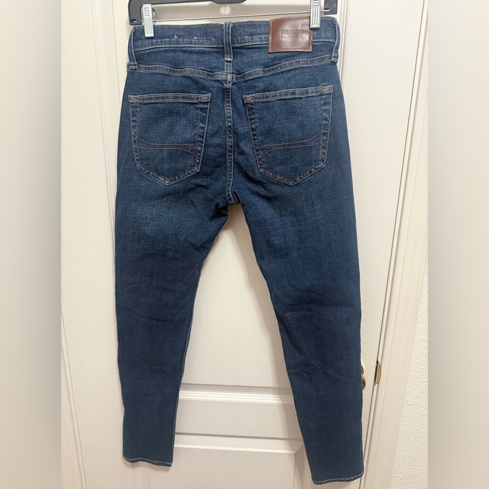 Hollister Dark Blue Women Jeans - Picture 3 of 4